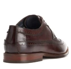 Base London Men's Havisham Leather Formal Shoes Washed Brown -Casa Moda Store base london mens havisham leather formal shoes washed brown northern ireland belfast 802
