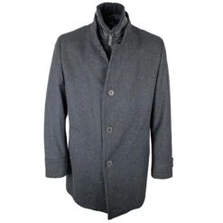 Carl Gross Overcoat Black