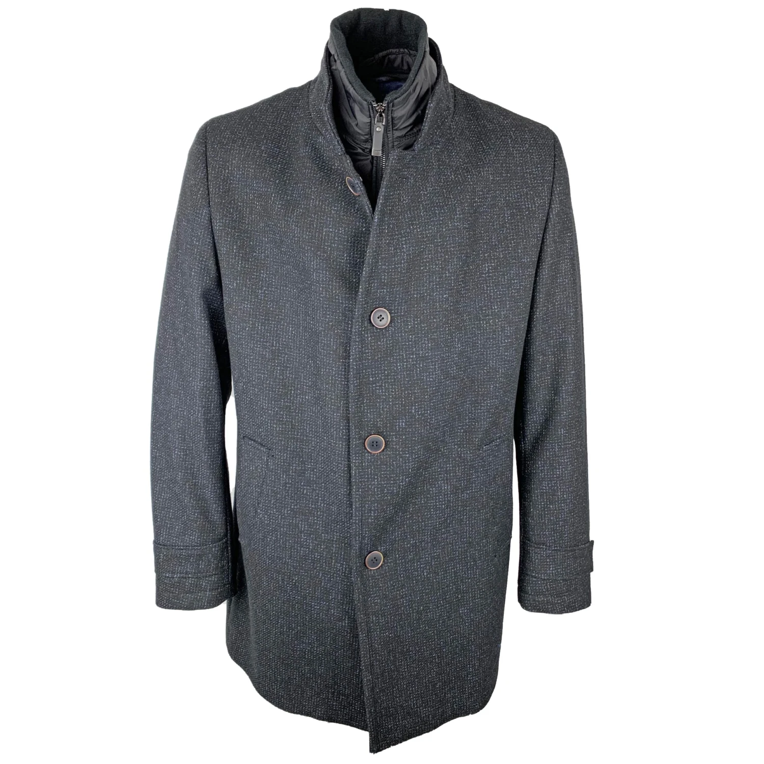 Carl Gross Overcoat Black 3 Carl Gross Overcoat Black