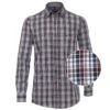 Casa Moda Long Sleeve Check Shirt Blue/ Burgundy/Multi -Casa Moda Store casa moda long sleeve check shirt blue burgundy multi northern ireland belfast lisburn 428