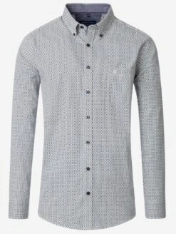Casa Moda Long Sleeve Shirt Comfort Fit Diamond Print Petrol -Casa Moda Store casa moda long sleeve shirt comfort fit diamond print petrol northern ireland belfast 277