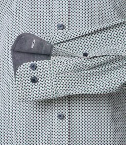 Casa Moda Long Sleeve Shirt Comfort Fit Diamond Print Petrol -Casa Moda Store casa moda long sleeve shirt comfort fit diamond print petrol northern ireland belfast 784