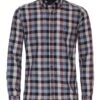 Casa Moda LS Check Shirt Casual Fit 444197500/400 Navy/Burgundy -Casa Moda Store casa moda ls check shirt casual fit 444197500 400 navy burgundy northern ireland belfast 339