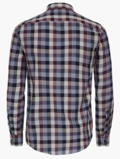 Casa Moda LS Check Shirt Casual Fit 444197500/400 Navy/Burgundy -Casa Moda Store casa moda ls check shirt casual fit 444197500 400 navy burgundy northern ireland belfast 646