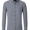 Casa Moda Mens Casual Fit LS Gingham Shirt Navy -Casa Moda Store casa moda mens casual fit ls gingham shirt navy northern ireland belfast lisburn 643