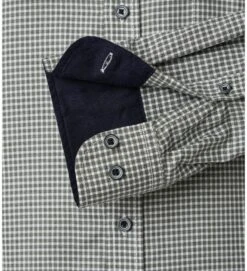 Casa Moda Mens Casual Fit Shirt Green Milieu Gingham -Casa Moda Store casa moda mens casual fit shirt green milieu gingham northern ireland belfast lisburn 819