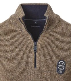 Casa Moda Mens Half Zip Jumper Tan -Casa Moda Store casa moda mens half zip jumper tan northern ireland belfast lisburn 575