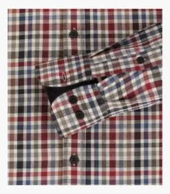 Casa Moda Men's LS Check Shirt Casual Fit 434113500/400 Blue/Green -Casa Moda Store casa moda mens ls check shirt casual fit 434113500 400 blue green northern ireland 335