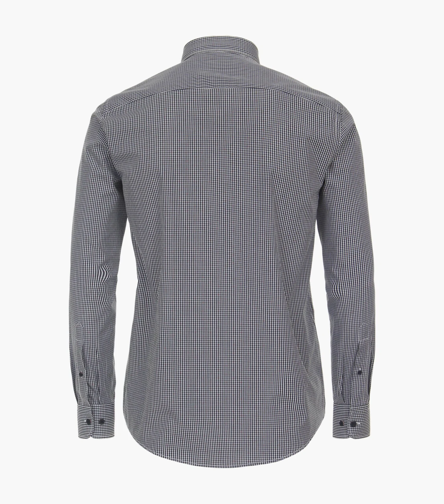 Casa Moda Men's LS Gingham Shirt Casual Fit 434113400/101 Navy/Red 6 Casa Moda Men's LS Gingham Shirt Casual Fit 434113400/101 Navy/Red - Image 4