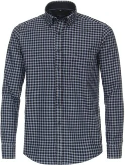 Casa Moda Men's LS Shirt Casual Fit 434110700/100 Blue Gingham