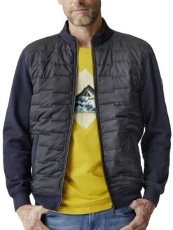 Casa Moda Mens Sweat Jacket 434103700 Navy