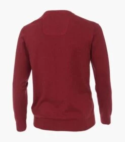 Casa Moda Men's V-Neck Sweater Berry Red -Casa Moda Store casa moda mens v neck sweater berry red northern ireland belfast lisburn 429