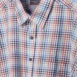 Casa Moda Short Sleeve Shirt Casual Fit Red Multi -Casa Moda Store casa moda short sleeve shirt casual fit red multi northern ireland belfast lisburn 972