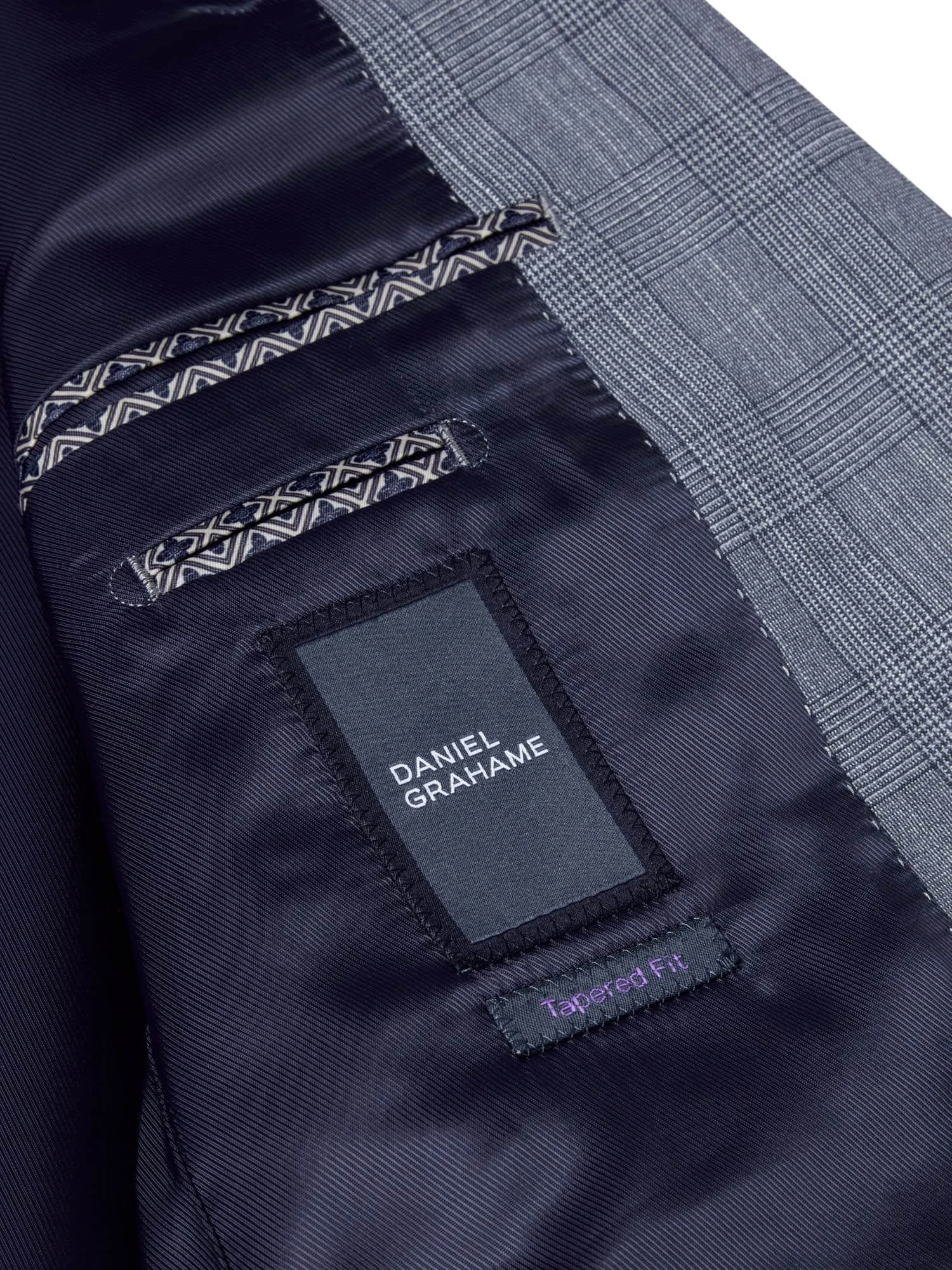 Daniel Grahame Daryl Sports Jacket 13478/05 Grey Check 5 Daniel Grahame Daryl Sports Jacket 13478/05 Grey Check - Image 3