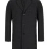 Daniel Grahame Mens Osbourne Overcoat 90461/09 Charcoal -Casa Moda Store daniel grahame mens osbourne overcoat 90461 09 charcoal northern ireland belfast lisburn 883