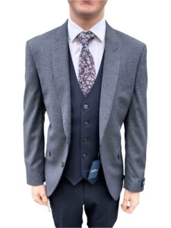 Daniel Grahame Mix & Match Suit Daryl Jacket 13184/27 Blue Check