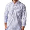 Dario Beltran Mens Gines Shirt Stripe Blue -Casa Moda Store dario beltran mens gines shirt stripe blue northern ireland belfast lisburn 583