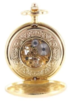 David Aster Gold Patterned Half Hunter Mechanical Pocket Watch -Casa Moda Store david aster gold patterned half hunter mechanical pocket watch northern ireland belfast 378