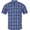 DG's Drifter Ivano Short Sleeve Check Shirt Navy -Casa Moda Store dgs drifter ivano short sleeve check shirt navy northern ireland belfast lisburn 702