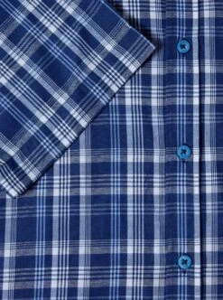 DG's Drifter Ivano Short Sleeve Check Shirt Navy -Casa Moda Store dgs drifter ivano short sleeve check shirt navy northern ireland belfast lisburn 817