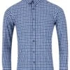 DG's Drifter LS Check Shirt 14656/22 Blue -Casa Moda Store dgs drifter ls check shirt 14656 22 blue northern ireland belfast lisburn 703