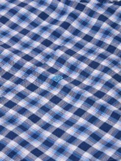 DG's Drifter LS Check Shirt 14656/22 Blue -Casa Moda Store dgs drifter ls check shirt 14656 22 blue northern ireland belfast lisburn 816