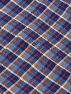 DG's Drifter LS Check Shirt 14661/46 Brown/Navy -Casa Moda Store dgs drifter ls check shirt 14661 46 brown navy northern ireland belfast lisburn 415