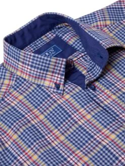 DG's Drifter LS Check Shirt 14667/28 Navy Multi -Casa Moda Store dgs drifter ls check shirt 14667 28 navy multi northern ireland belfast lisburn 614