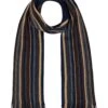 DG'S Drifter Men's Scarf 58575/46 Navy/Brown