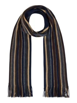 DG'S Drifter Men's Scarf 58575/46 Navy/Brown