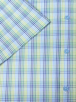 DG's Drifter Mens Short Sleeve Check Shirt 14607SS-32 Light Green -Casa Moda Store dgs drifter mens short sleeve check shirt 14607ss 32 light green northern ireland 230