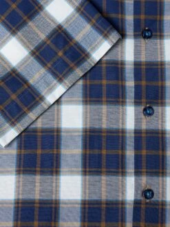 DG's Drifter Men's Short Sleeve Check Shirt Ivano 14455SS-28 Navy -Casa Moda Store dgs drifter mens short sleeve check shirt ivano 14455ss 28 navy northern ireland 334