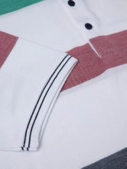 DG's Drifter Mens Short Sleeve Polo Shirt 55164 136 White/Red -Casa Moda Store dgs drifter mens short sleeve polo shirt 55164 136 white red northern ireland belfast 581