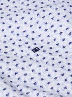 DG's Drifter Mens Short Sleeve Shirt Floral Dark Blue -Casa Moda Store dgs drifter mens short sleeve shirt floral dark blue northern ireland belfast lisburn 209