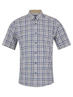 DG's Drifter Short Sleeve Check Shirt Tan