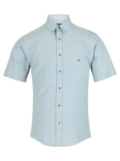 DG's Drifter Short Sleeve Oxford Shirt Green