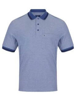 DG's Drifter Short Sleeve Polo Shirt Blue