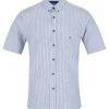 DG's Drifter Short Sleeve Shirt Oxford Navy Stripe -Casa Moda Store dgs drifter short sleeve shirt oxford navy stripe northern ireland belfast lisburn 748