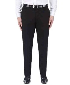 DGs Prestige Wool Blend Trousers Black -Casa Moda Store dgs prestige wool blend trousers black northern ireland belfast lisburn 630