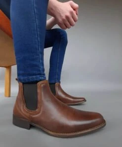 Escape Austin Dealer Chelsea Boots Tumbled Caramel -Casa Moda Store escape austin dealer chelsea boots tumbled caramel northern ireland belfast lisburn 653