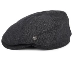 Failsworth Mens Flat Cap Hudson Mix Charcoal -Casa Moda Store failsworth mens flat cap hudson mix charcoal northern ireland belfast lisburn 878