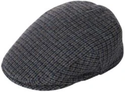Failsworth Mens Flat Cap Worcester 913 Navy/Grey