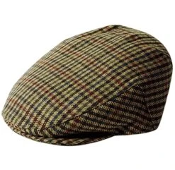 Failsworth Millinery Norwich 244 Flat Cap - Checked