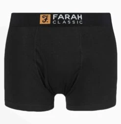 Farah 2 Pack Cotton Boxer Trunks Black -Casa Moda Store farah 2 pack cotton boxer trunks black northern ireland belfast lisburn 982