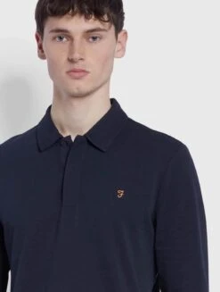 Farah Haslam Long Sleeve Polo Shirt Navy -Casa Moda Store farah haslam long sleeve polo shirt navy northern ireland belfast lisburn 930