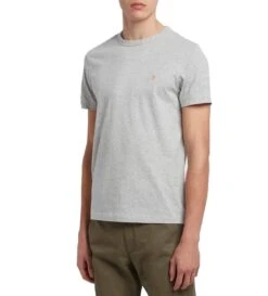 Farah Men's Danny T-Shirt Grey Marl