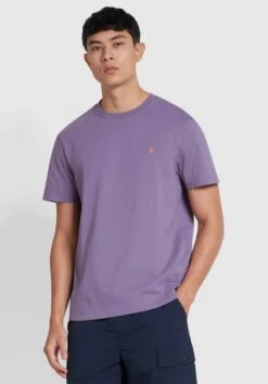 Farah Men's Danny T-Shirt Slate Purple -Casa Moda Store farah mens danny t shirt slate purple northern ireland belfast lisburn 968
