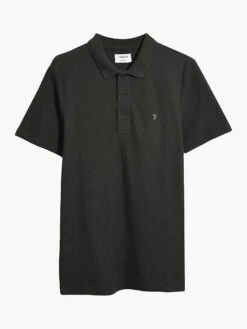 Farah Mens Forster Short Sleeve Polo Shirt F4KSC017 Evergreen -Casa Moda Store farah mens forster short sleeve polo shirt f4ksc017 evergreen northern ireland belfast 361