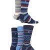Farah Men's Socks Patterned Striped Bamboo 5 Pack Navy Blue -Casa Moda Store farah mens socks patterned striped bamboo 5 pack navy blue northern ireland belfast 530