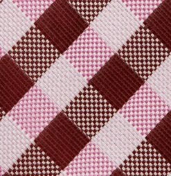 Folkspeare Light Pink And Silver Repeated Check Classic Tie -Casa Moda Store folkspeare light pink and silver repeated check classic tie northern ireland belfast 777